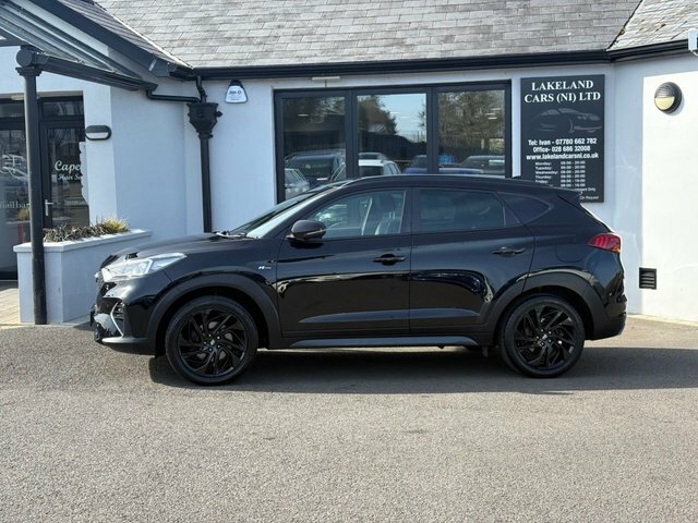 Hyundai Tucson 1.6 Crdi Mhev N Line Suv Hybrid XRZ5848 Black #3
