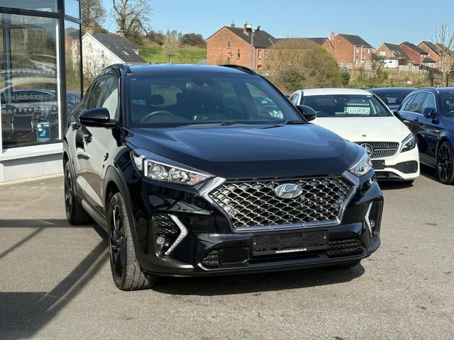 Hyundai Tucson 1.6 Crdi Mhev N Line Suv Hybrid XRZ5848 Black #4