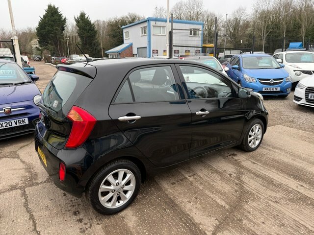 Kia Picanto 1.25 2 Hatchback Euro 5 84 Bhp Black #4