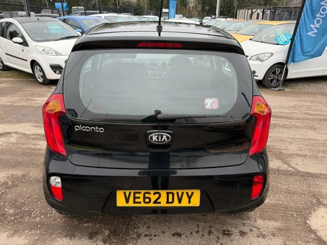 Kia Picanto 1.25 2 Hatchback Euro 5 84 Bhp Black #3
