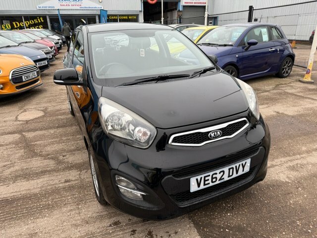 Kia Picanto 1.25 2 Hatchback Euro 5 84 Bhp Black