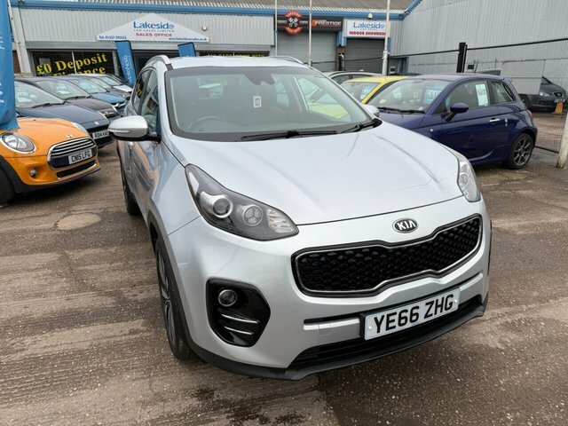 Kia Sportage 1.7 Crdi 3 Suv Euro 6 S S 114 Silver