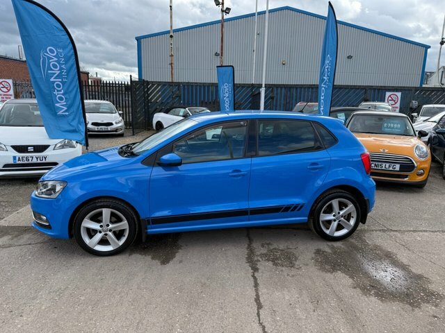 Volkswagen Polo 1.4 Tdi Bluemotion Tech Sel Hatchback M Blue #4