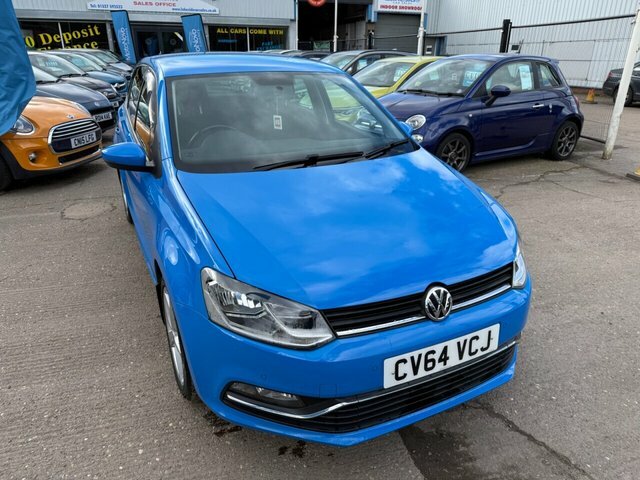 Volkswagen Polo 1.4 Tdi Bluemotion Tech Sel Hatchback M Blue