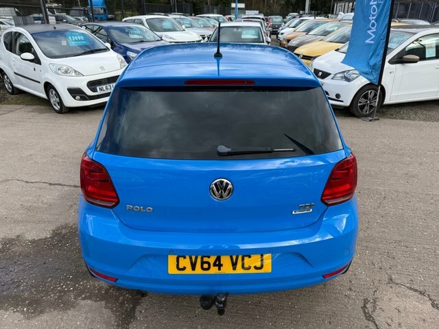 Volkswagen Polo 1.4 Tdi Bluemotion Tech Sel Hatchback M Blue #2