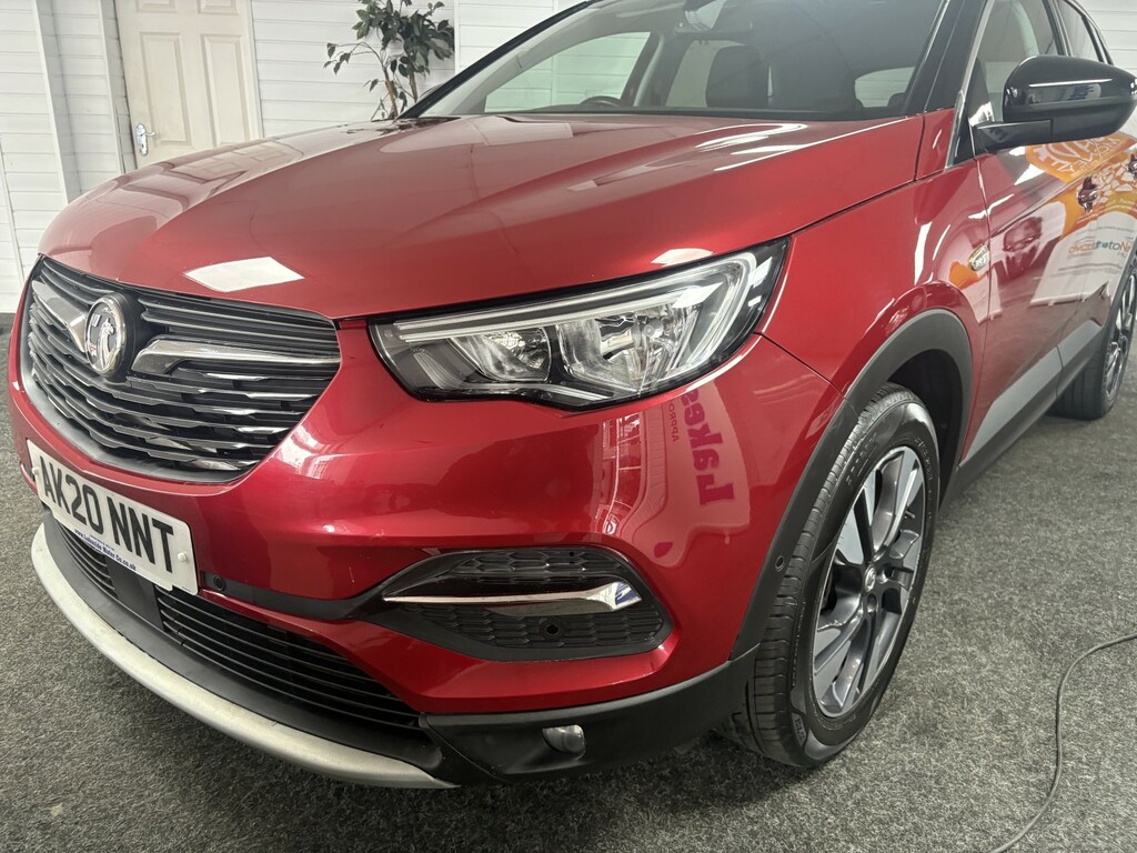 Vauxhall Grandland X Suv 1.2 Turbo Sri Nav AK20NNT Red #3