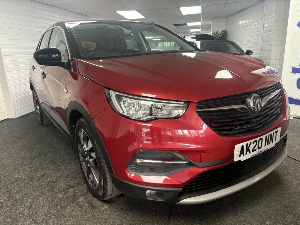 Vauxhall Grandland X Suv 1.2 Turbo Sri Nav AK20NNT Red #2