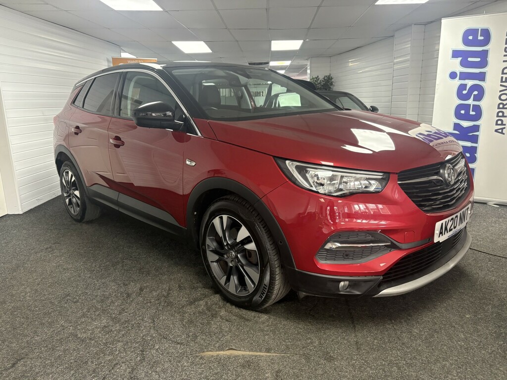 Vauxhall Grandland X Suv 1.2 Turbo Sri Nav Red