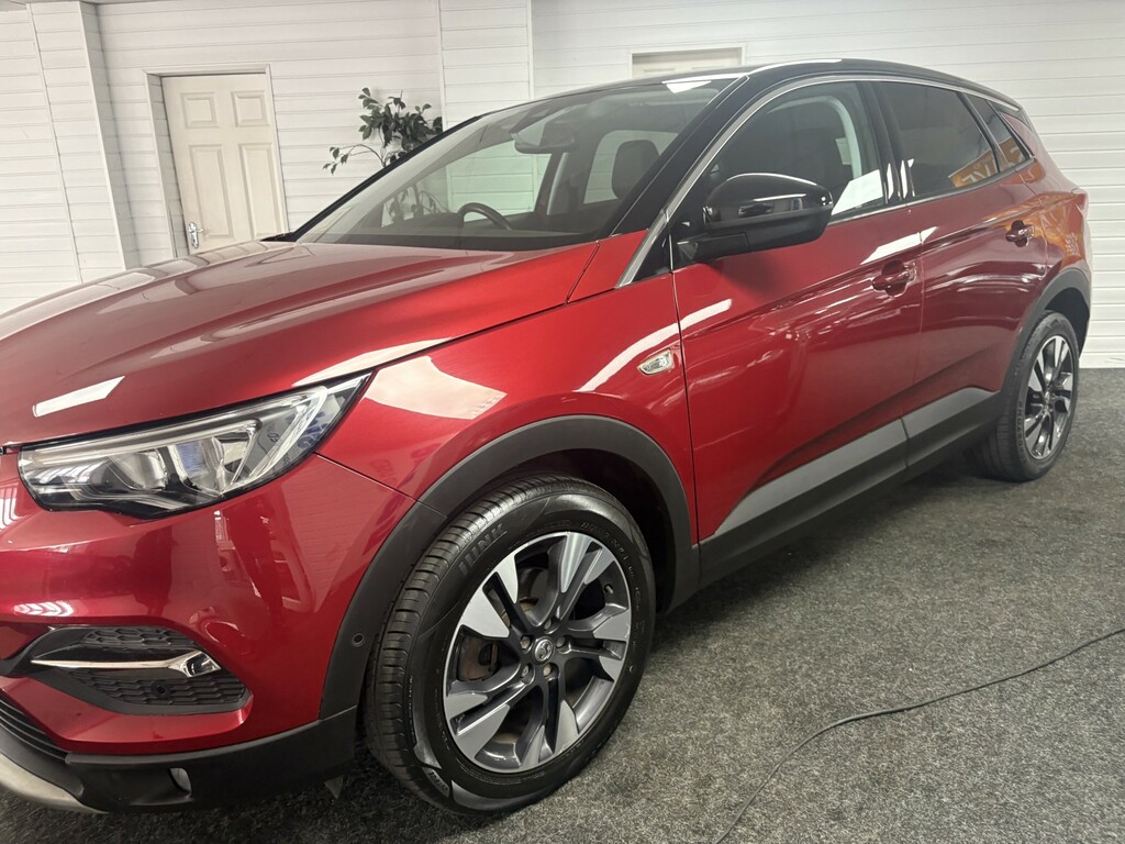 Vauxhall Grandland X Suv 1.2 Turbo Sri Nav AK20NNT Red #4