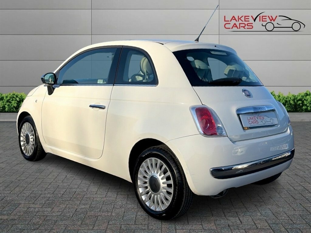 Fiat 500 Hatchback NC58UXY White #5