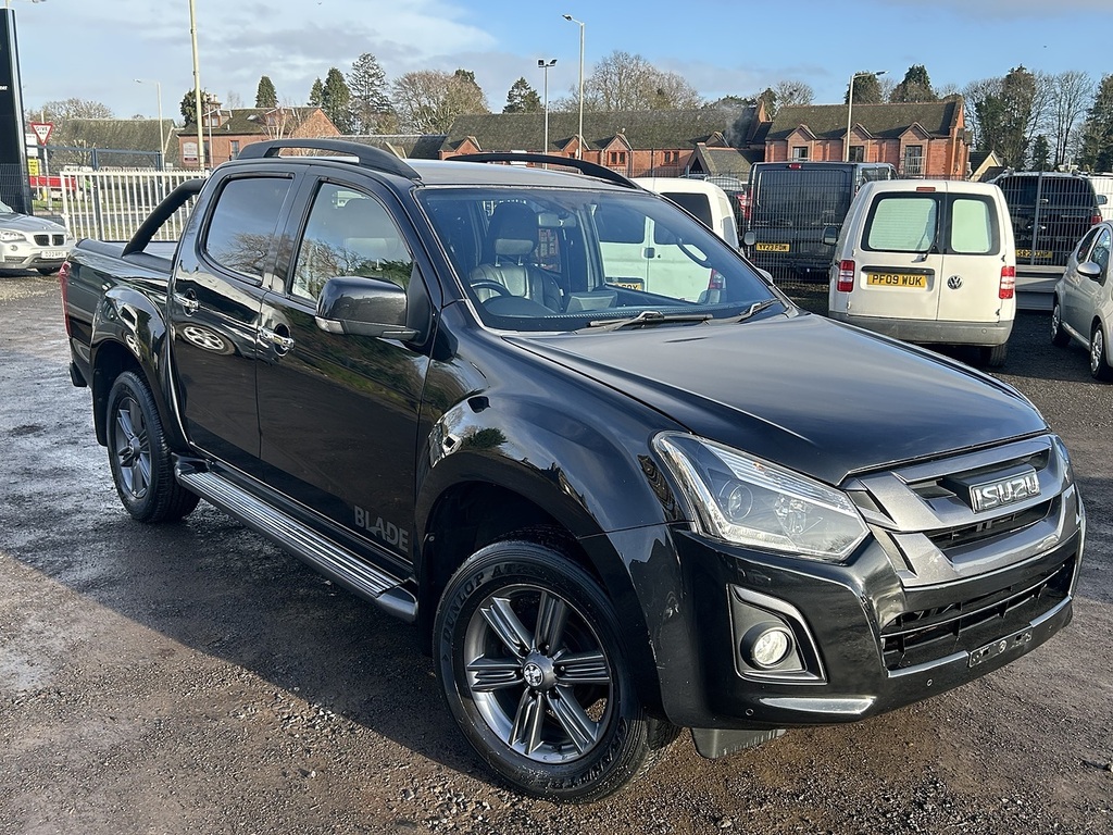 Isuzu D-Max 1.9 Td Blade Pickup Double Cab 4Wd Black