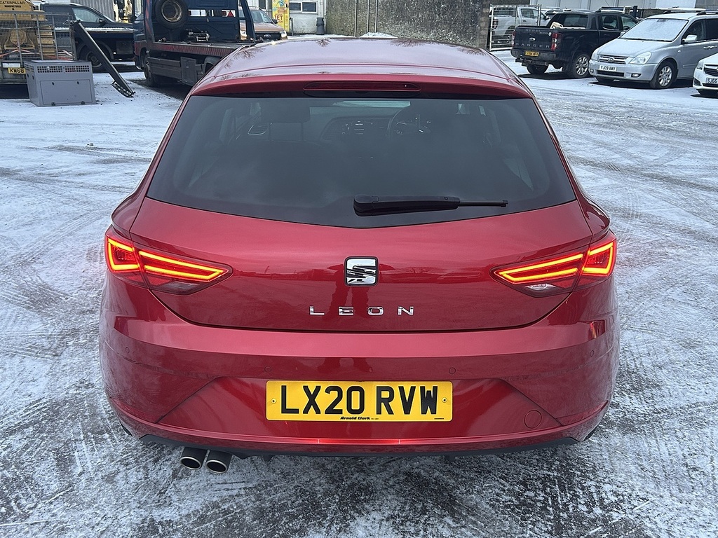 Seat Leon 1.5 Tsi Evo Xcellence Lux Hatchback Dsg Red #4