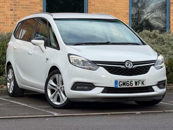 Vauxhall Zafira Tourer 1.4I Turbo Sri Nav Euro 6 GM66WFK White #5