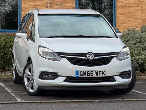 Vauxhall Zafira Tourer 1.4I Turbo Sri Nav Euro 6 White