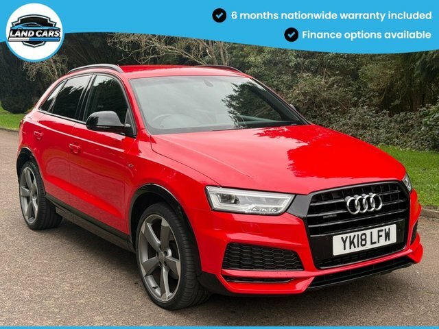 Audi Q3 Tfsi Black Edition Suv Red