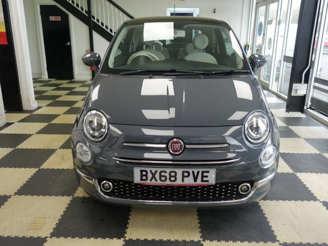 Fiat 500 Twinair Lounge Hatchback Grey #2