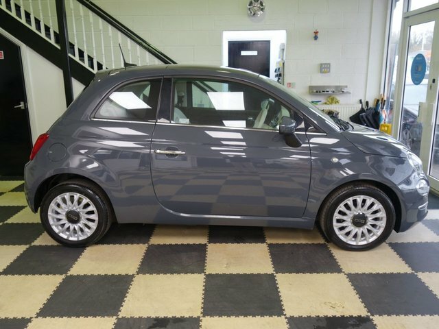 Fiat 500 Twinair Lounge Hatchback Grey #4