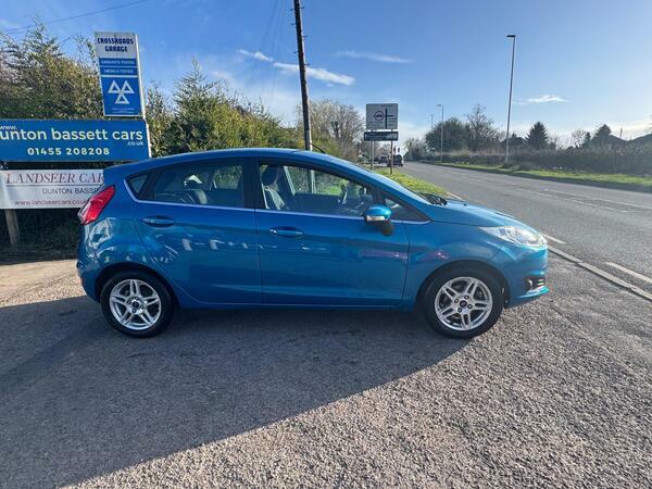 Ford Fiesta 1.0T Ecoboost Zetec Euro 5 Ss YP63PXT Blue #6