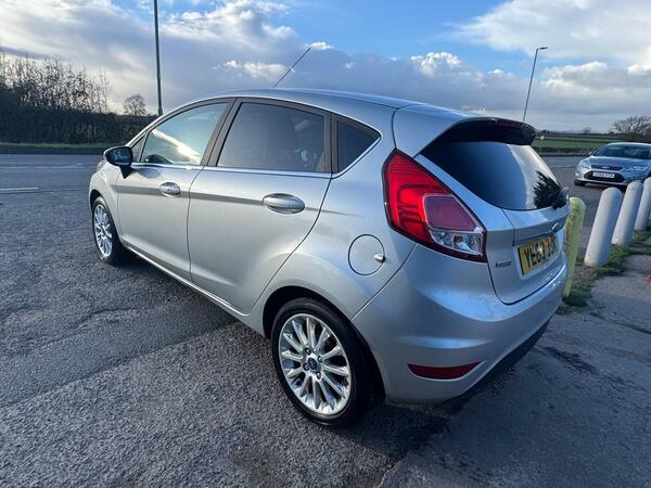 Ford Fiesta 1.0T Ecoboost Titanium X Euro 5 Ss YE63JJK Silver #2