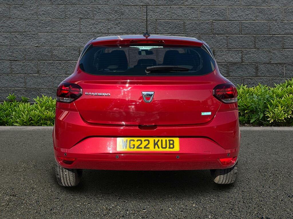 Dacia Sandero 1.0 Tce Comfort Hatchback Bi Fuel Euro WG22KUB Red #6