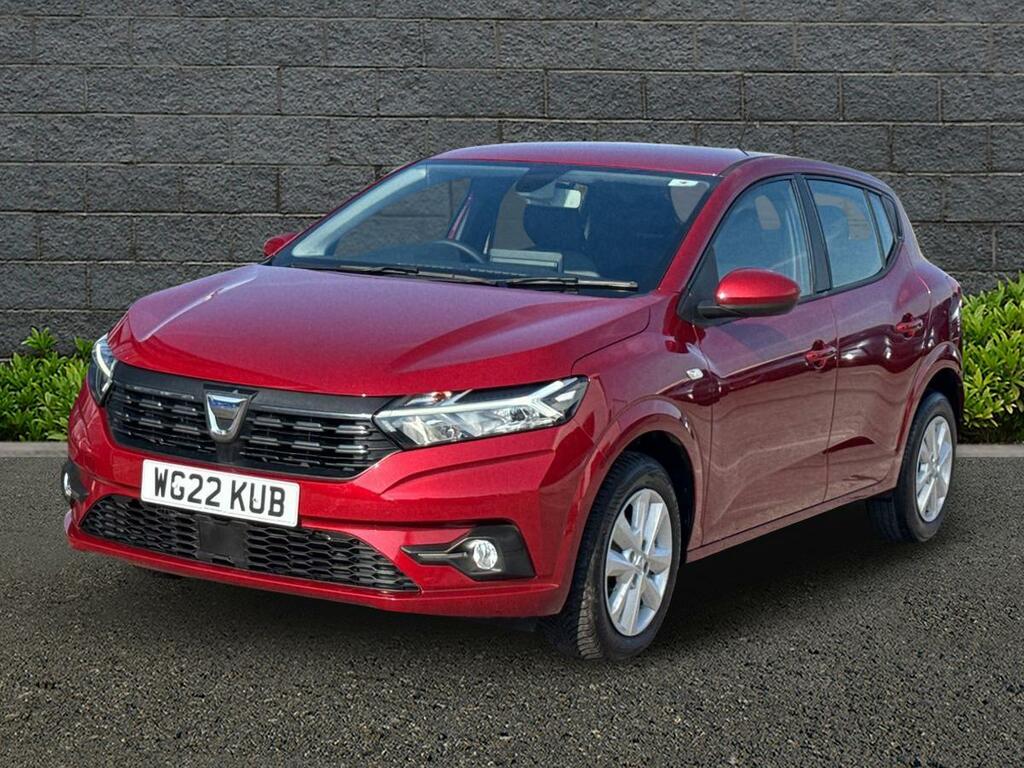 Dacia Sandero 1.0 Tce Comfort Hatchback Bi Fuel Euro WG22KUB Red #3