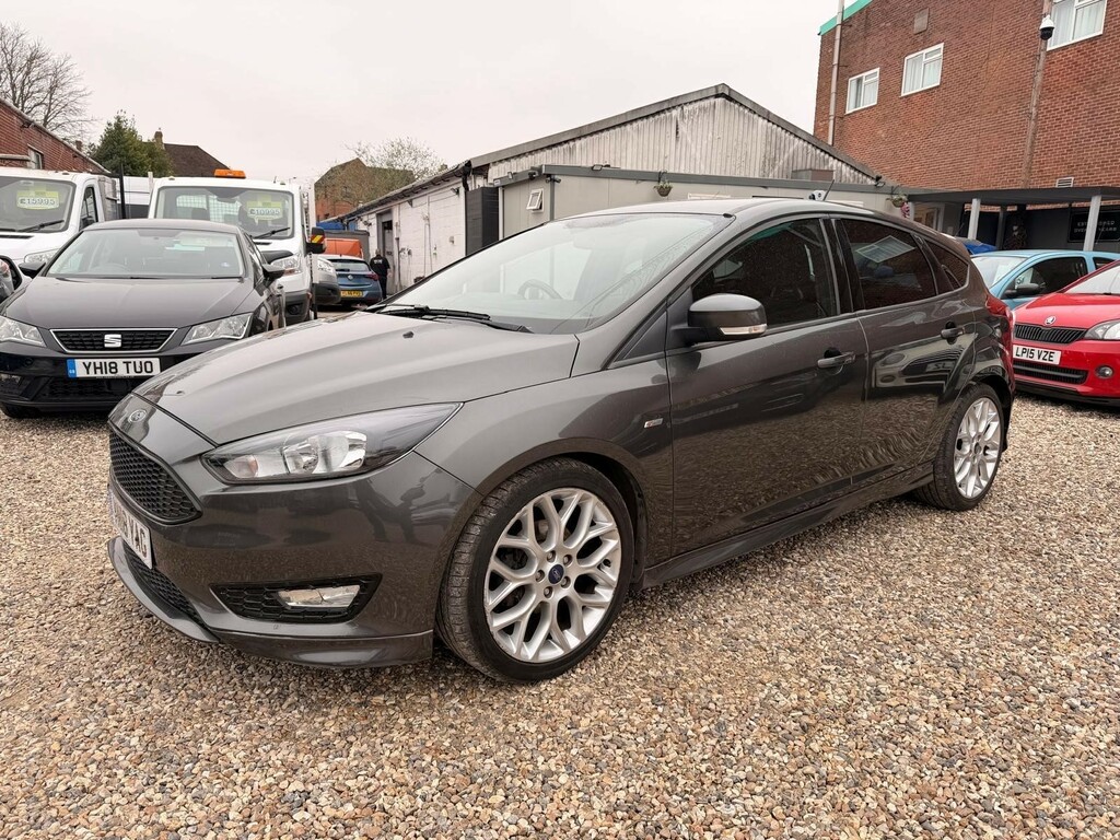 Ford Focus 1.0T Ecoboost St-line Euro 6 Ss VN18YAG Grey #2
