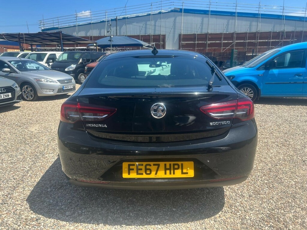 Vauxhall Insignia 1.6 Turbo D Ecotec Tech Line Nav Grand Sport Euro FE67HPL Black #5