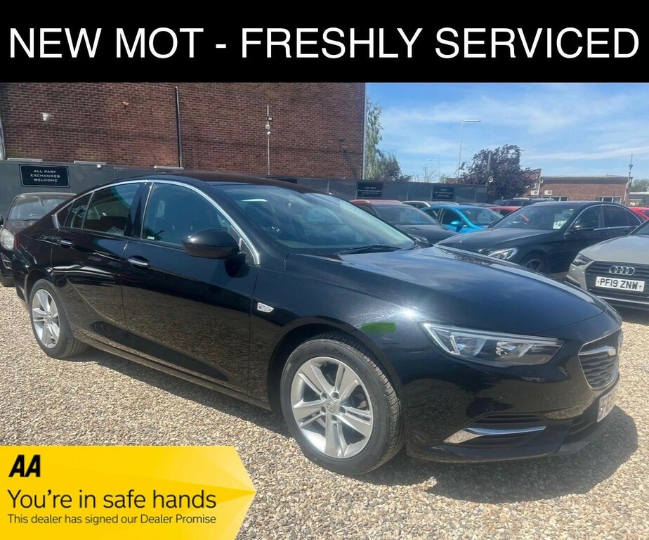 Vauxhall Insignia 1.6 Turbo D Ecotec Tech Line Nav Grand Sport Euro Black