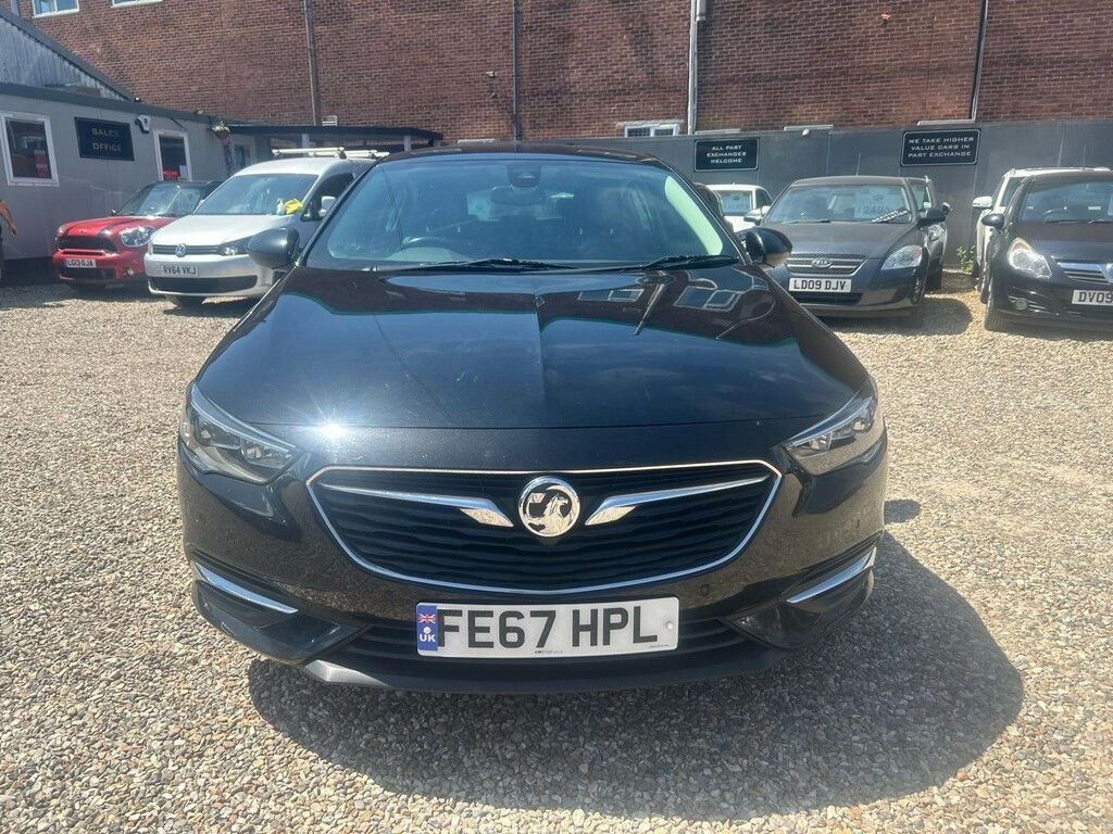 Vauxhall Insignia 1.6 Turbo D Ecotec Tech Line Nav Grand Sport Euro FE67HPL Black #2