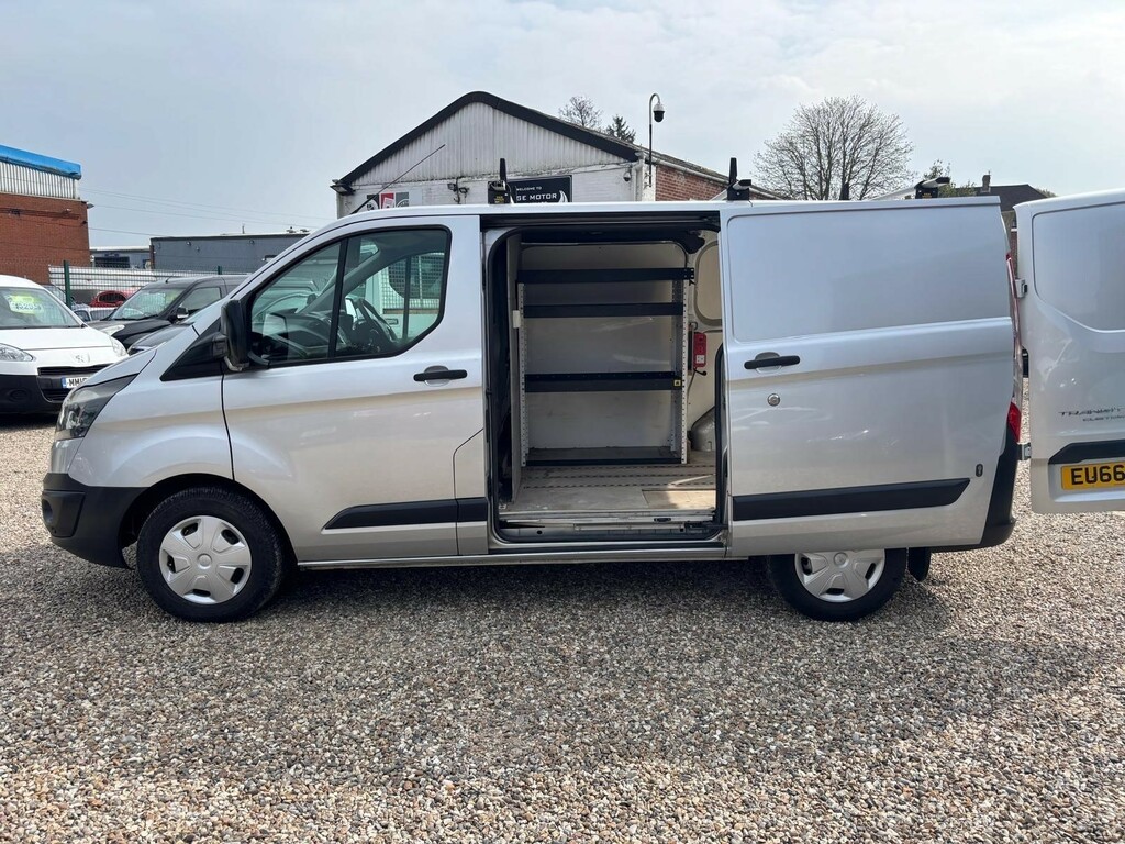 Ford Transit Custom 2.0 Tdci 290 L1 H1 EU66WPF Silver #5