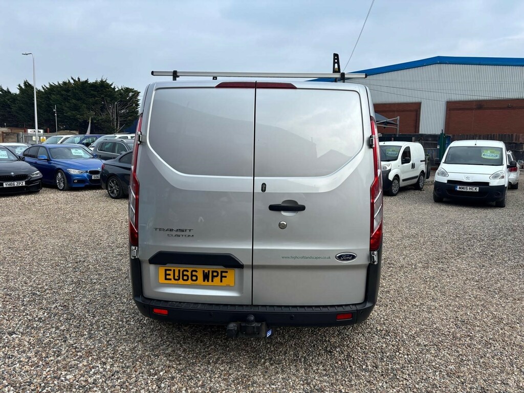 Ford Transit Custom 2.0 Tdci 290 L1 H1 EU66WPF Silver #6