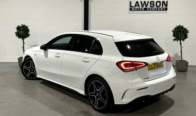 Mercedes-Benz A Class 1.3 A180 Amg Line Edition Executive Hatchback White #4