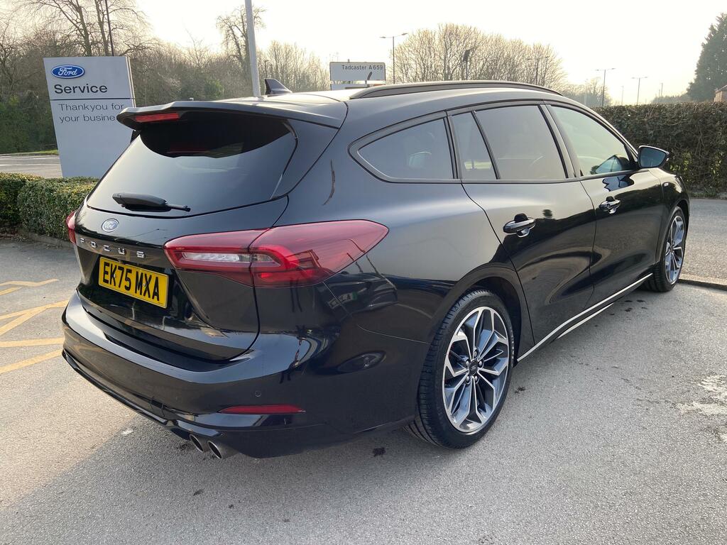 Ford Focus 1.0 Mhev St-line X Mild Hybrid Estate Mega Spec EK75MXA Black #6