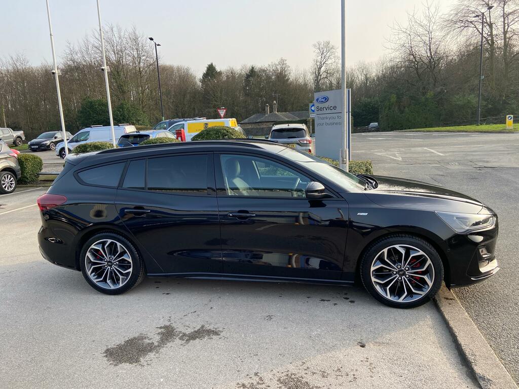Ford Focus 1.0 Mhev St-line X Mild Hybrid Estate Mega Spec EK75MXA Black #4