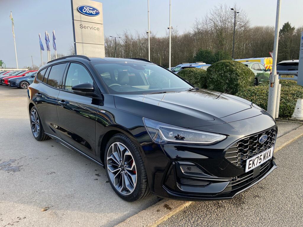 Ford Focus 1.0 Mhev St-line X Mild Hybrid Estate Mega Spec Black
