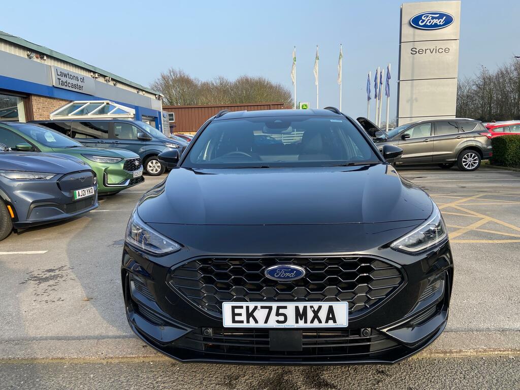 Ford Focus 1.0 Mhev St-line X Mild Hybrid Estate Mega Spec EK75MXA Black #2