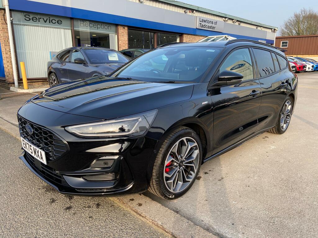 Ford Focus 1.0 Mhev St-line X Mild Hybrid Estate Mega Spec EK75MXA Black #3