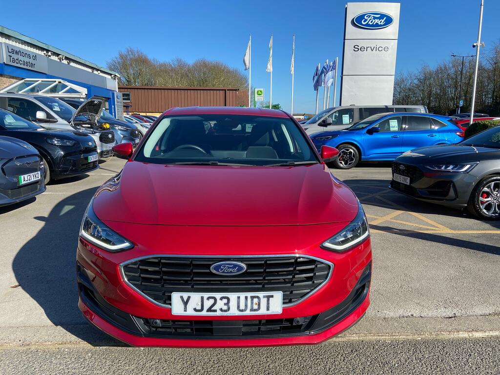 Ford Focus 1.0 Mhev Titanium 155Ps Mild Hybrid One Owner YJ23UDT Red #2