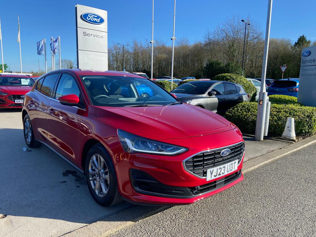 Ford Focus 1.0 Mhev Titanium 155Ps Mild Hybrid One Owner Red