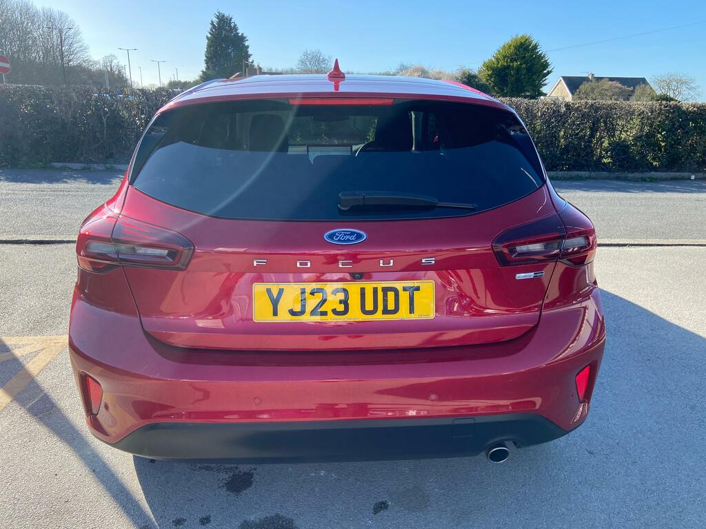 Ford Focus 1.0 Mhev Titanium 155Ps Mild Hybrid One Owner YJ23UDT Red #6