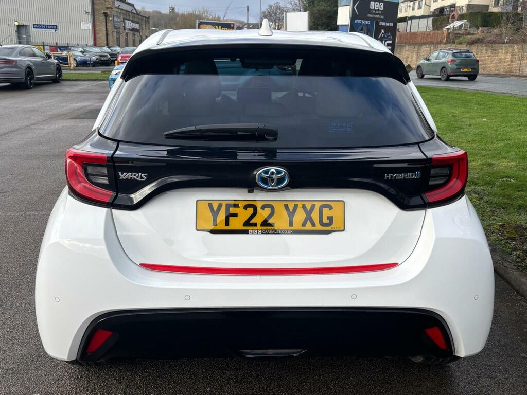 Toyota Yaris Hatchback 1.5 Vvt-h Excel E-cvt Euro 6 Ss YF22YXG White #5