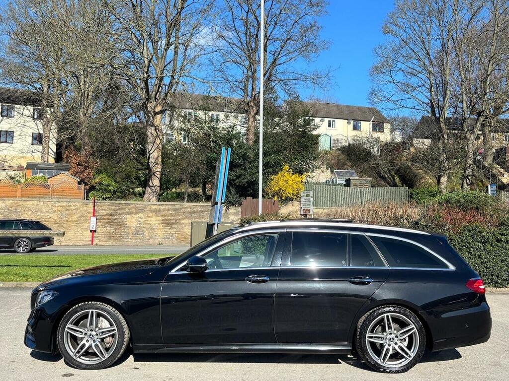 Mercedes-Benz E Class Estate 2.0 E220d Amg Line Premium G-tronic Euro DY67XJB Black #5
