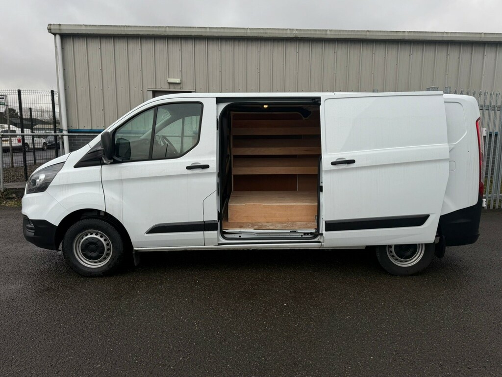 Ford Transit Custom Panel Van 2.0 300 Ecoblue Leader L2 H1 Euro 6 Ss LA72HGF White #3