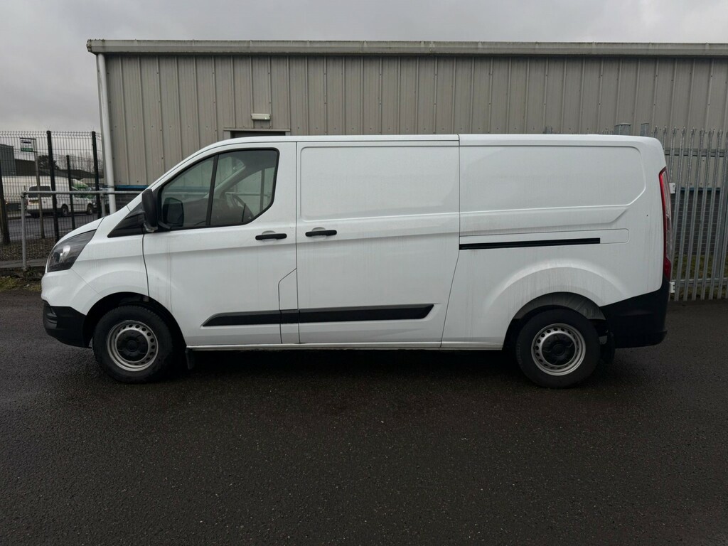 Ford Transit Custom Panel Van 2.0 300 Ecoblue Leader L2 H1 Euro 6 Ss LA72HGF White #2