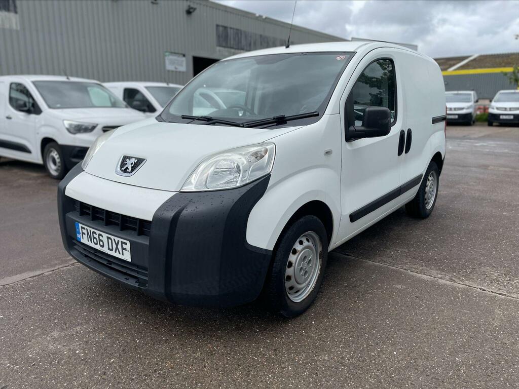 Peugeot Bipper Tepee Panel Van 1.3 Hdi S Fwd L1 H1 201666 White