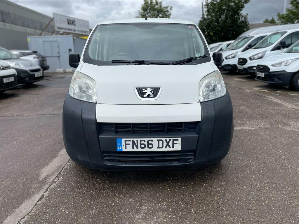 Peugeot Bipper Tepee Panel Van 1.3 Hdi S Fwd L1 H1 201666 White #2