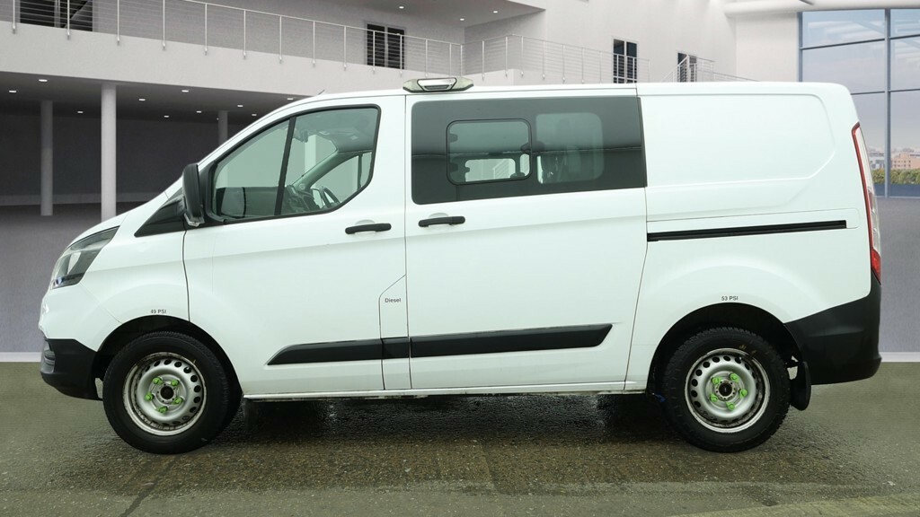 Ford Transit Custom Combi Van 2.0 320 Ecoblue 2019 YS19LDJ White #6