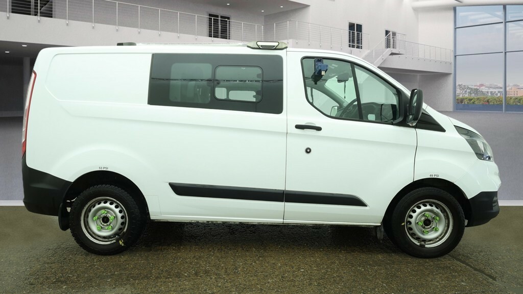 Ford Transit Custom Combi Van 2.0 320 Ecoblue 2019 YS19LDJ White #5