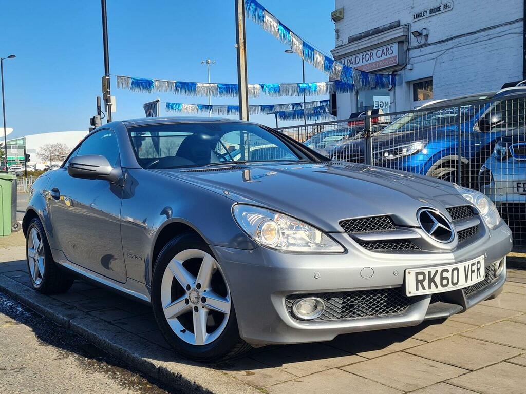 Mercedes-Benz SLK Convertible 1.8 Slk200k Tiptronic Euro 4 2010 Silver
