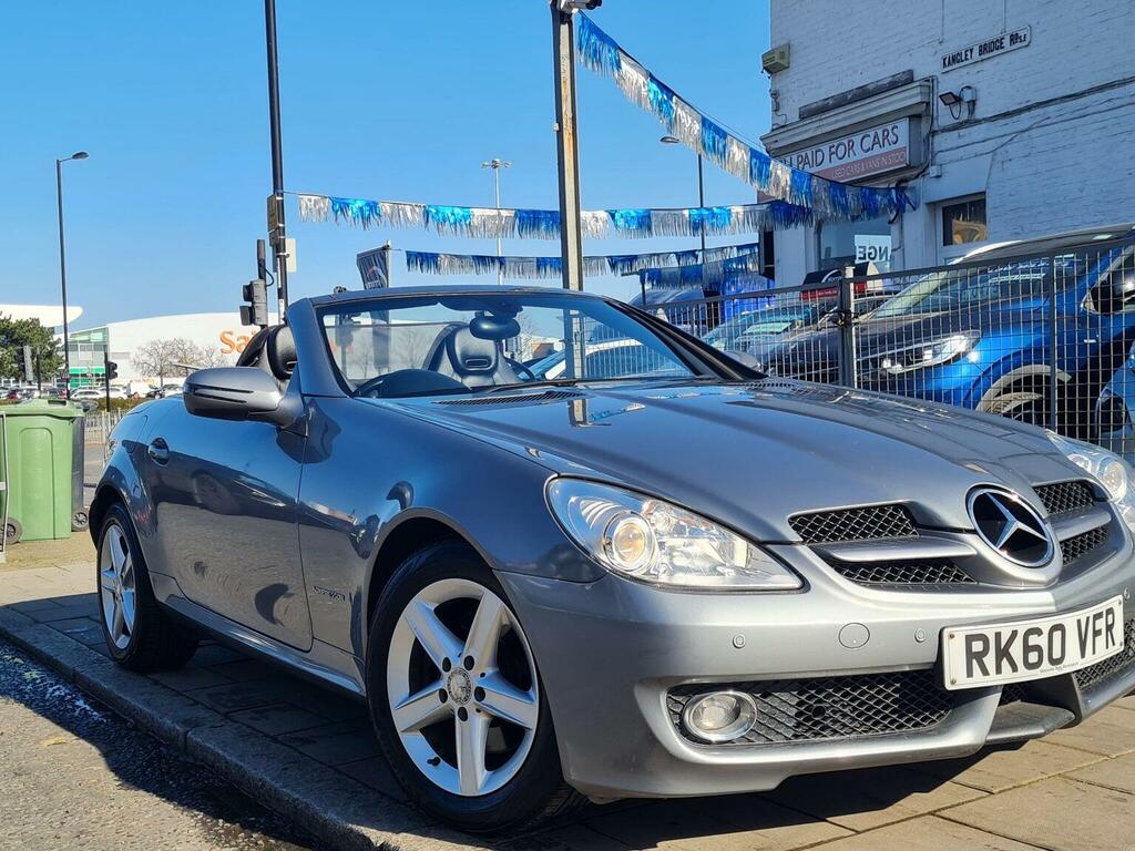 Mercedes-Benz SLK Convertible 1.8 Slk200k Tiptronic Euro 4 2010 Silver #4